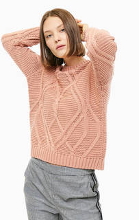 Джемпер кораллового цвета с длинными рукавами Vero Moda