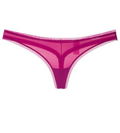 Трусы-стринги цвета фуксии Calvin Klein