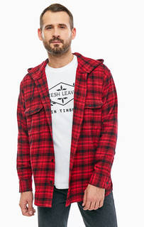 Фланелевая рубашка оверсайз Fresh Leaves Hooded Worker Levis®