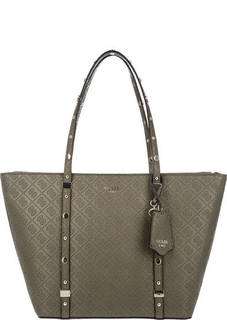 Вместительная сумка в форме трапеции Guess