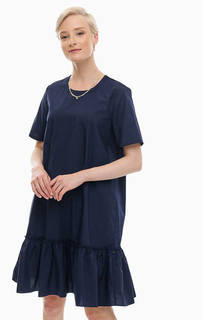 Синее платье из хлопка Scotch&Soda