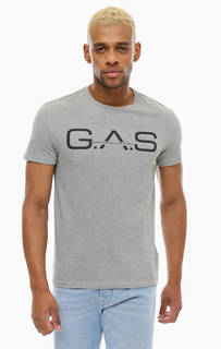 Хлопковая футболка с короткими рукавами Gas