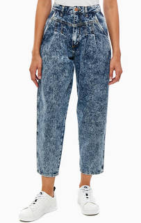 Укороченные синие джинсы зауженного кроя Balloon Pant Wrangler