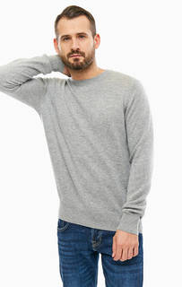 Серый джемпер с высоким содержанием шерсти Mustang