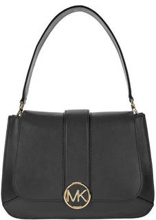 Кожаная сумка с откидным клапаном Lillie Michael Michael Kors