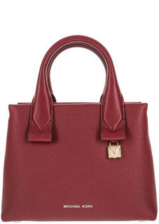 Кожаная сумка с одним отделом Rollins Michael Michael Kors