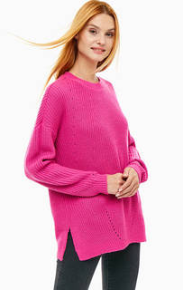 Свитер цвета фуксии с рваными деталями Vero Moda