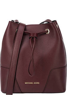 Кожаная сумка через плечо Cary Michael Michael Kors