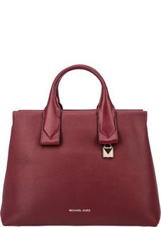 Кожаная сумка с одним отделом Rollins Michael Michael Kors