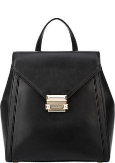 Рюкзак черного цвета из гладкой кожи Whitney Michael Michael Kors