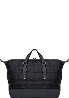 Текстильная сумка камуфляжной расцветки Trussardi Jeans