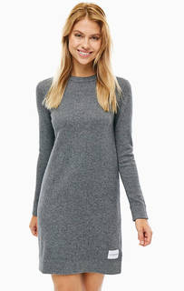 Хлопковое платье с длинными рукавами Calvin Klein Jeans