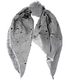 Серый платок с высоким содержанием льна Calvin Klein Jeans