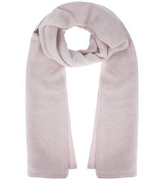 Шерстяной палантин розового цвета Canoe