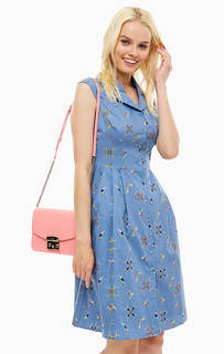 Хлопковое платье-рубашка с карманами Sugarhill Boutique