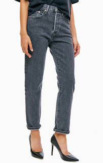 Серые джинсы с высокой посадкой 501® Original Levis®