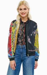 Разноцветная куртка-бомбер Desigual