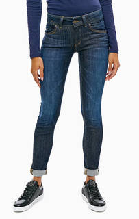 Синие джинсы с низкой посадкой Skara Slim Marc Opolo