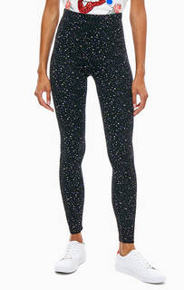 Разноцветные хлопковые леггинсы Only