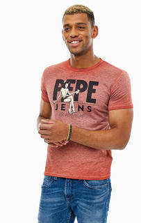 Футболка с короткими рукавами Pepe Jeans