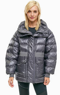 Зимняя куртка серого цвета Adidas by Stella Mc Cartney