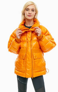 Зимняя куртка оранжевого цвета Adidas by Stella Mc Cartney