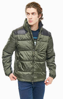 Куртка цвета хаки со съемными рукавами Armani Exchange