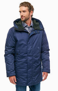 Синяя куртка с капюшоном G Star RAW