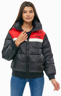 Черная куртка с высоким воротом Wrangler