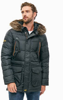 Куртка с карманами и капюшоном Superdry