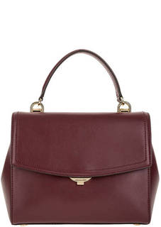 Сумка из гладкой кожи с дополнительным плечевым ремнем Ava Michael Michael Kors