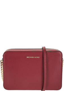 Маленькая кожаная сумка через плечо Crossbodies Michael Michael Kors