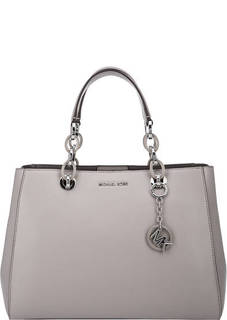 Сумка из гладкой кожи с дополнительным плечевым ремнем Cynthia Michael Michael Kors