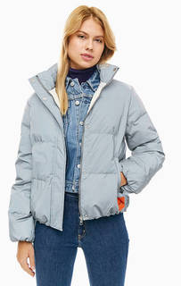 Короткий пуховик со светоотражающим покрытием Calvin Klein Jeans