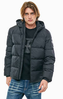 Зимний пуховик с капюшоном Calvin Klein Jeans