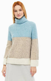 Шерстяной свитер с высоким воротом Stefanel