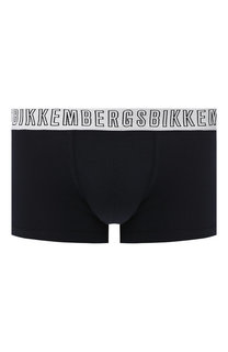 Комплект из трех хлопковых боксеров с широкой резинкой Dirk Bikkembergs