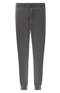 Шелковые джоггеры с поясом на кулиске Ermenegildo Zegna