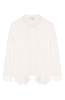 Блуза с асимметричной спиной DKNY