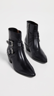Frye Ellen Buckle Short Boots