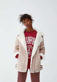 Куртка кожаная Pull&Bear