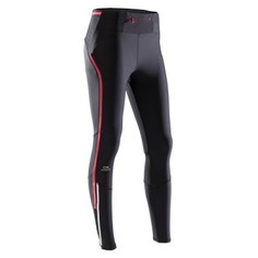 Длинные Женские Компрессионные Тайтсы Для Бега Kiprun Warm Kalenji