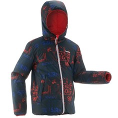 Куртка Горнолыжная Детская Двусторонняя 100 Warm Wedze
