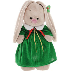 Мягкая игрушка Budi Basa Зайка Ми в рождественском платье, 32 см