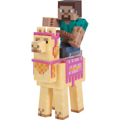 Набор фигурок Jazwares "Minecraft" Steve with Llama, 8 см