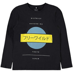 Футболка с длинным рукавом Name it для мальчика