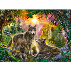 Пазл «Семья волков» XXL100 шт Ravensburger