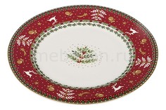 Тарелка плоская (20.7х1.6 см) Christmas collection 586-316