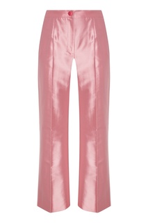 Розовые брюки с лампасами Dolce & Gabbana