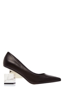 Серые туфли Cube Pump United Nude